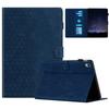 For Lenovo Tab P11 Case Honeycomb Printed Leather Tablet Cover with Card Slot