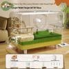 Luxury Extra-Large Golden Hamster Cage: Spacious, Easy-Clean, Anti-Bite Design