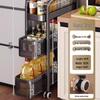 Muya Slim Rolling Kitchen Storage Cart