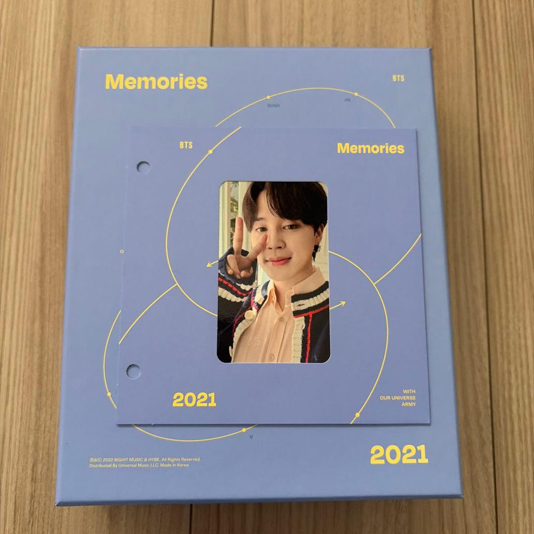 

[Б/В] BTS Memories 2021 Blu-ray Чімін JM Офіційна торгова картка