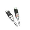 4mm Copper-Plated Carbon Fiber Solderless Audio Speaker Banana Plug Connector