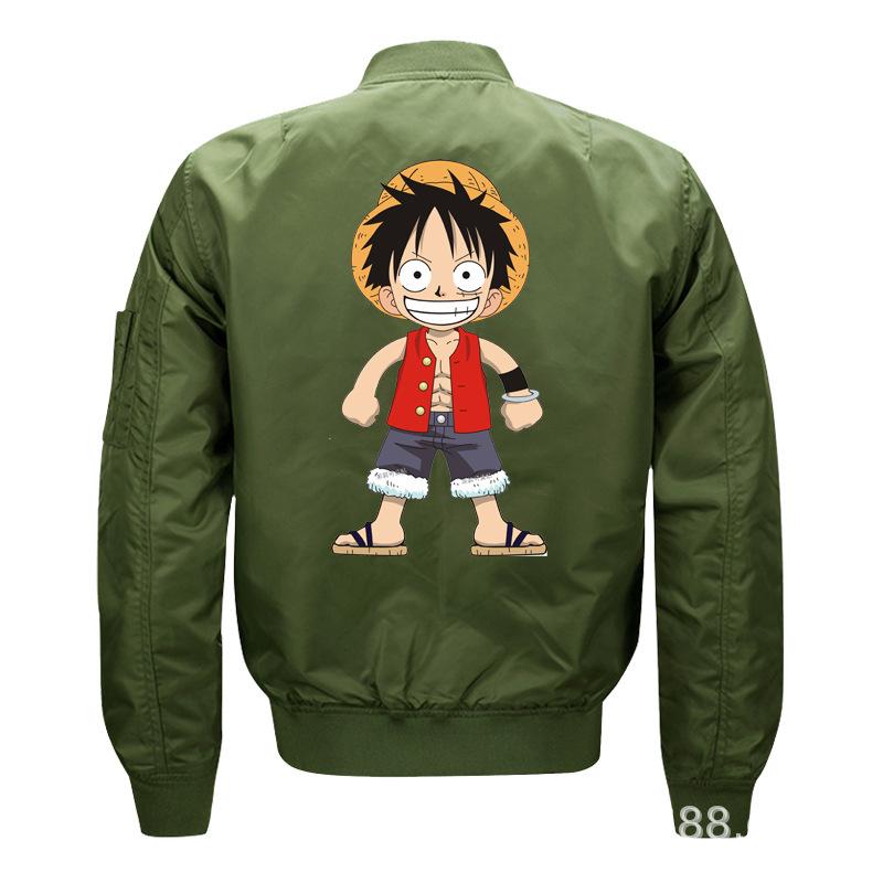 ONE PIECE Luffy series d sweater ONE PIECE jackets men's winter jacket