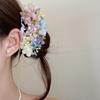 Colorful Flower Hair Stick Fairy Bride Hair Accessories Headwear Thai Hair Fork  Girls