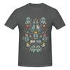 Swedish Folk Cats Lengthening Tshirt Urban Casual Soft Tones Tees
