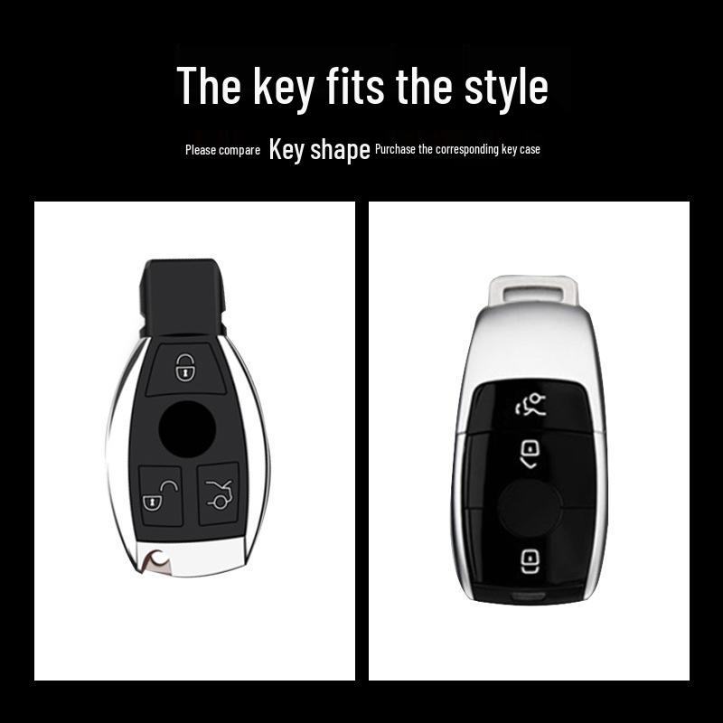 TPU Key Shell for Mercedes-Benz E-Class 2019 C18026 GLC26 E200l320