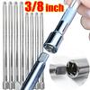 3/8 1/4 Socket Extension Bar Hand Tool Anti-fall Drive Ratchet Long Shaft Improved Extender Adjustment Tool Socket Extension Rod