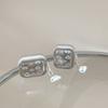 Electroplating cartoon cloud suitable for airpodspro1/1st generation Apple 1st generation Bluetooth headset case second and third generation