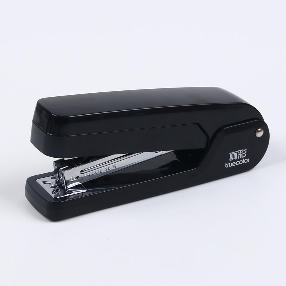 

360-Degree Rotate Stapler Business Office Stationery School Classroom Bookbinding Supplies Stapler 25 Sheets Of Paper Capacity чёрный