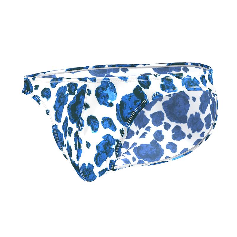 SEOBEAN Men's Low-Rise Bulge-Enhancing Triangle Briefs - Trendy Bikini Style