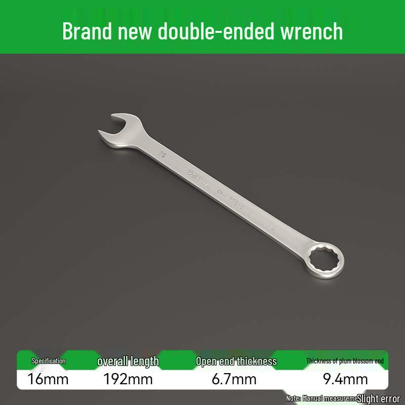 Zestaw kluczy dwustronnych Śliwkowy Kwiat - Szybkie użycie - Otwarty i oczkowy, narzędzia uniwersalne