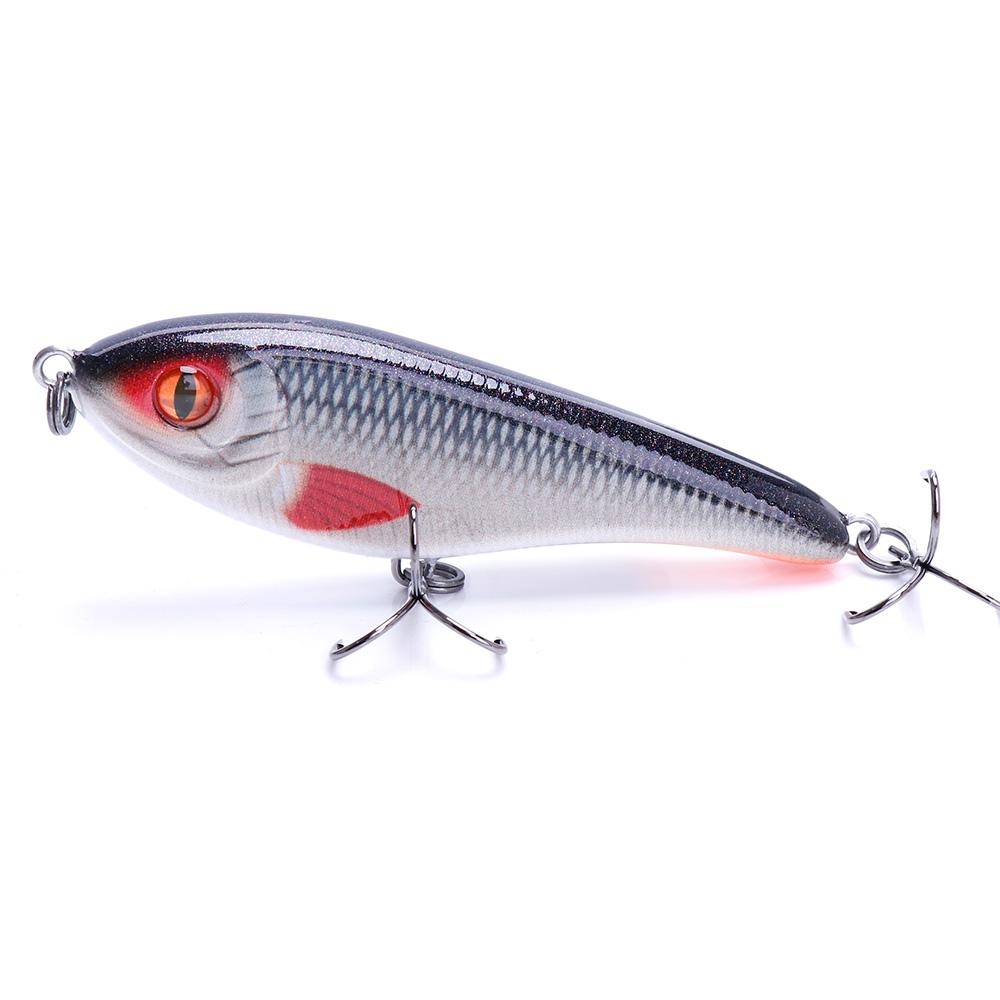 68mm 9g Small Jerk Bait Wobblers Fishing Lure for Pike Sinking VIB Lures Ice Fishing Tackle Lure Hard Jerkbait Crankbait