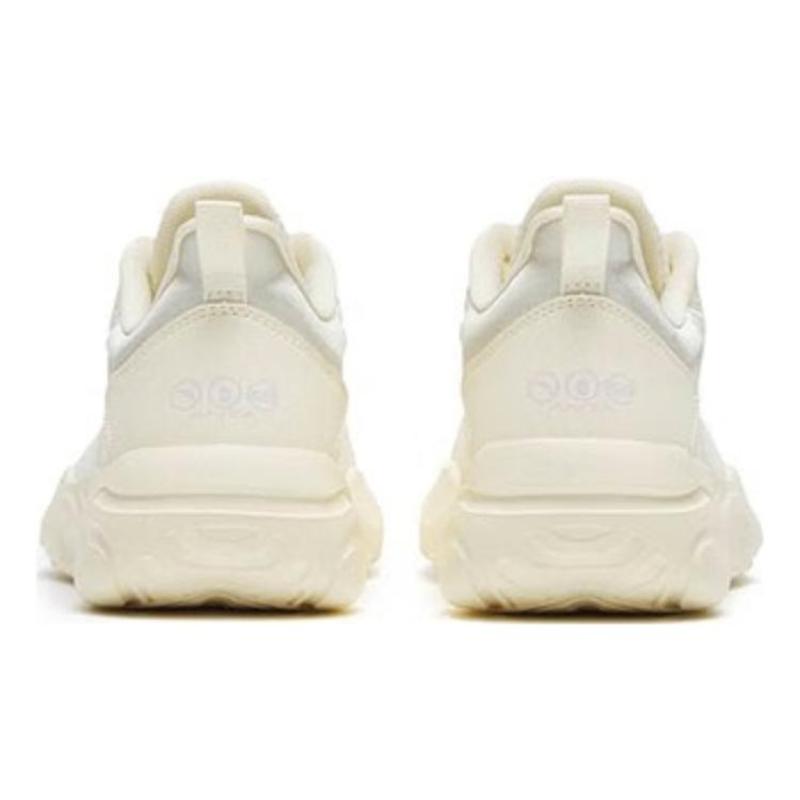 Anta Milk Candies Comfortable Cushioning Slip Resistant Abrasion Resistant Low top Training Shoes Women's Ecru Sneakers 922527703Q-1