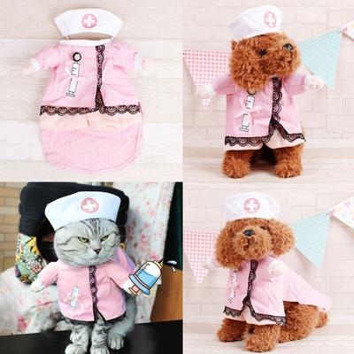 Nový Pet Psí Kočka Kostým Kostým Oblečení Kostýmy Sestra Halloweenské šaty