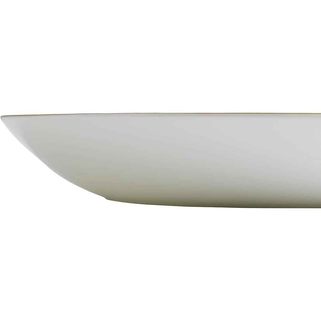 Wedgwood Geo Gold Deep Wedding 1064797 [Officially Imported] Bowl, Plate, Approx. 24cm, Gift,