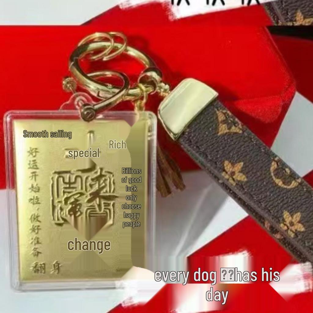 999 Pure Gold Shuibei Style Mobile Phone Pendant: Symbols of Abundance and Prosperity