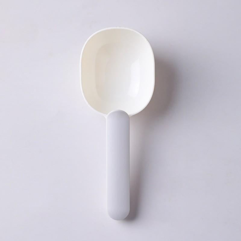 Multifunctional Transparent Pet Food Scoop With Sealing Clip For Dog Cat Food