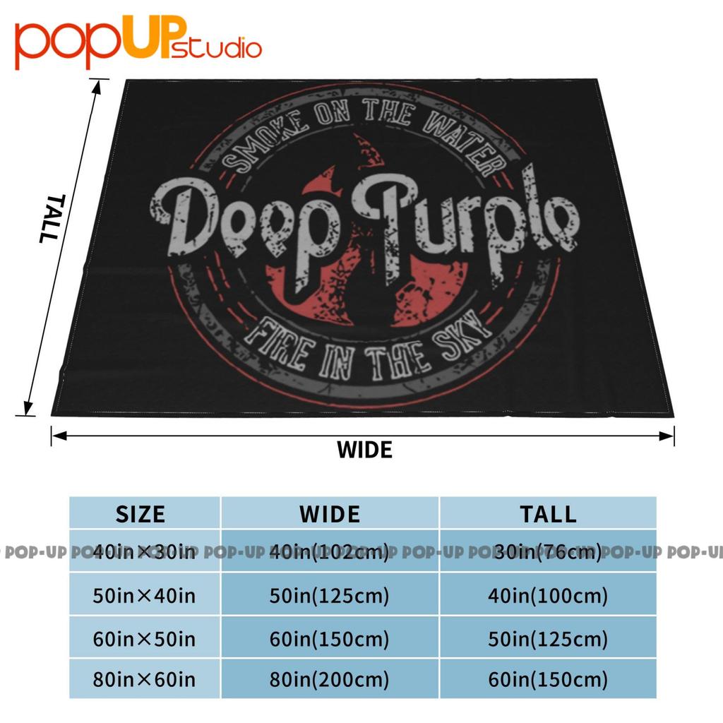 Deep Purple Smoke Circle Ultra-Soft Blanket Quilt Winter Sofa Cover Bed Covers