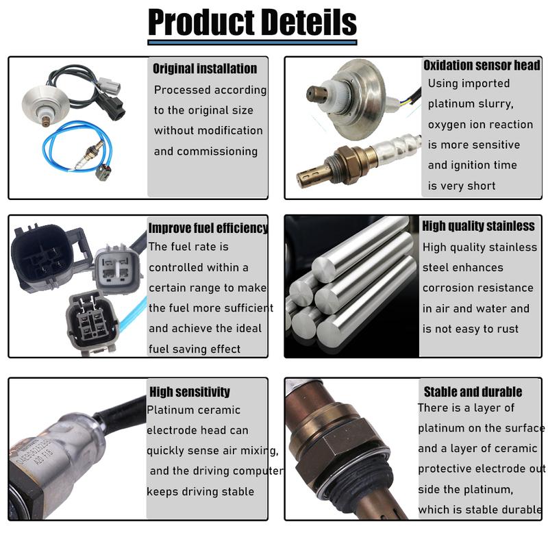 New Up+Downstream Oxygen O2 Sensor For Mazda CX-7 2007 2008 2009 2010 2011 2012 2.3L 234-5012 234-4044 L33L188G1E9U L33M-18-861B