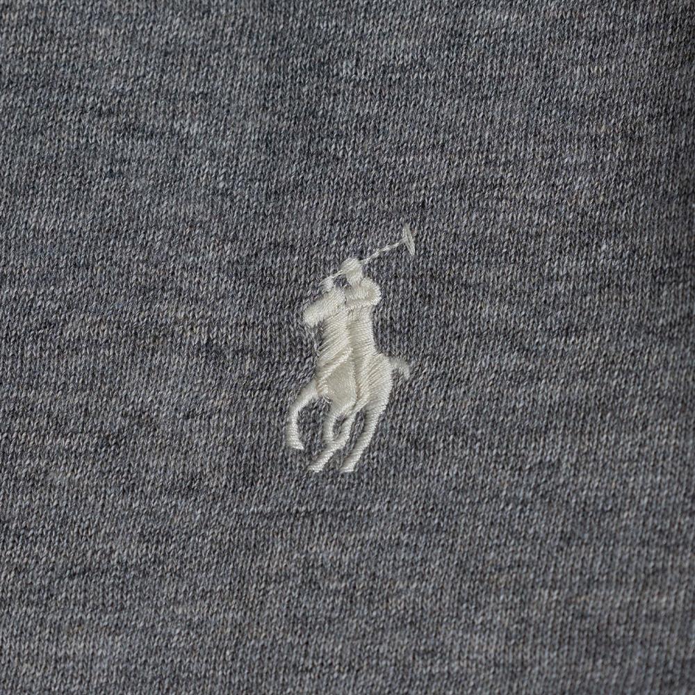 Polo Ralph Lauren Embroidered Pony Logo Hooded Fleece Long Sleeve Dress Women dresses Gray WMPODRSNFA20392-020