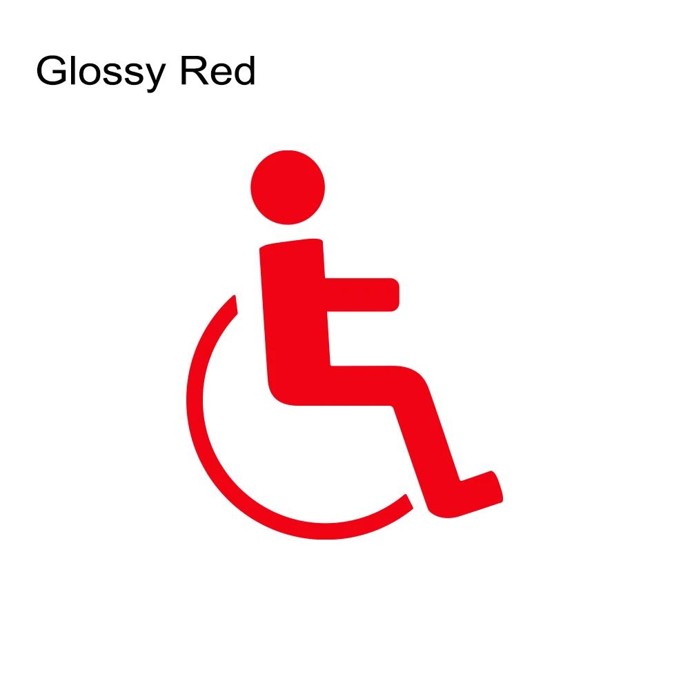 PVC Disabled On Board Car Wheelchair Sign Sticker Windshield Window Waterproof And Scratch Resistant Decals Styling Decoration