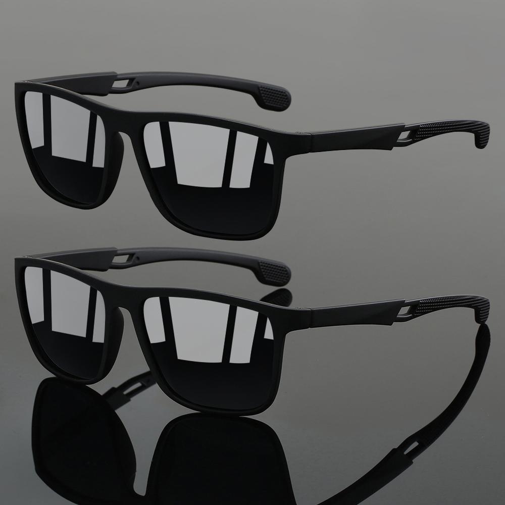 

2PCS Fashion polarized Sunglasses for Couples Summer Party Vacation Golf Decorative Photo Shoot Holiday Gift Unisex XE90210