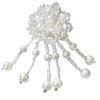 2Pcs Pearls Embellished Shoe Buckles Clips Easy Installation Footwear Decorations Accessories For Women Sneakers Sandals