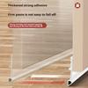 1pc 1m/39.37in Door seam windproof strip, door bottom sealing strip, baffle, door frame, glass door, windproof