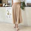 Women's Wide Leg High-Waist Pleated Culottes - Spring/Summer 2025 Collection