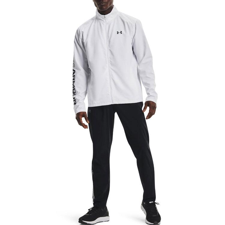 Under Armour Training Loose Running Long Pants Straight-Leg Sports Pants Autumn Men Bottoms Black 1365622-001