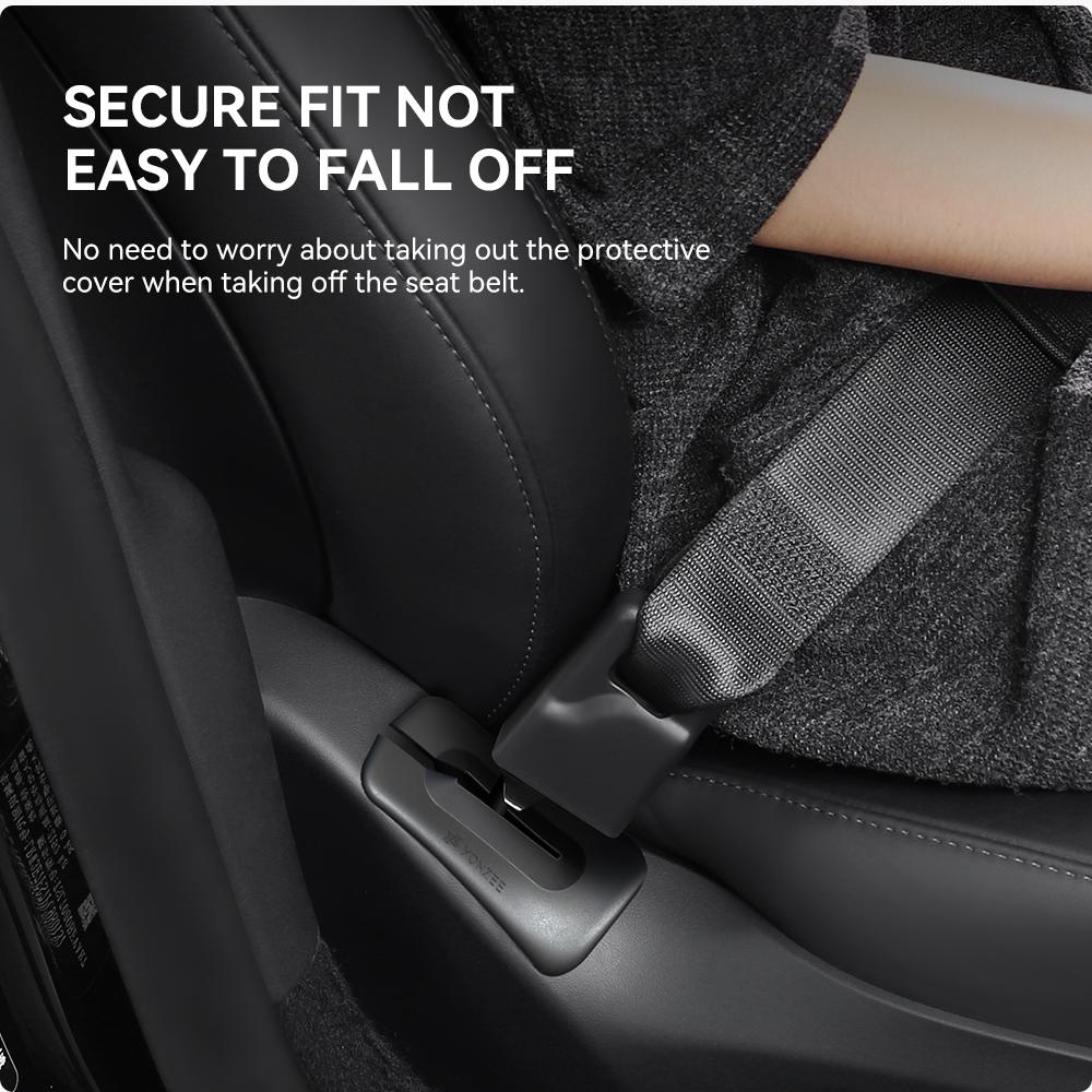 YZ For Tesla Model 3 Model Y Car Seat Gap Filler Side Seam Styling Seat Gap Leak-proof Filling Silicone Cover Accessories