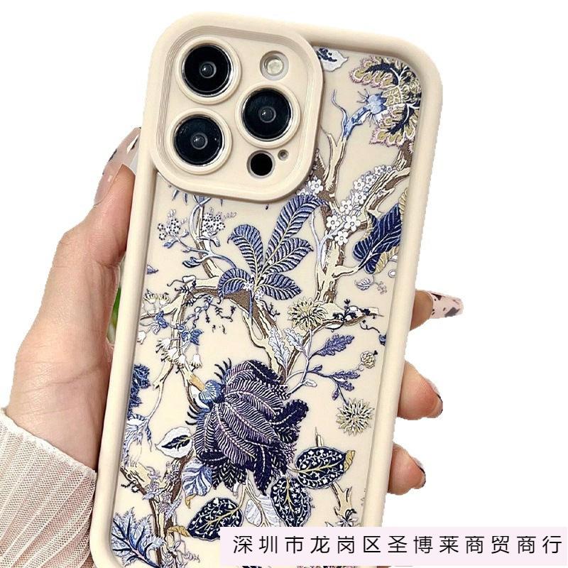 New Plants and Flowers for iPhone17 Mobile Phone Case Apple 14/15/16 Silicone 13 Soft XS Anti-drop