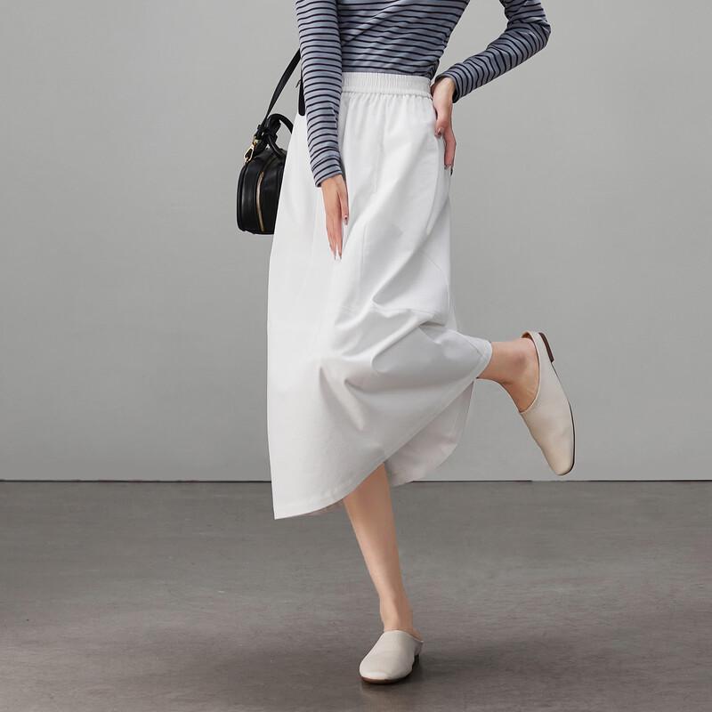 SOFSIL Women's A-line Midi Skirt