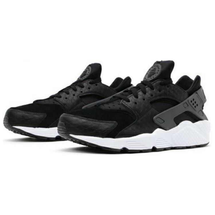 New Nike Air Huarache Run Snake Black Dark Grey 704830-001