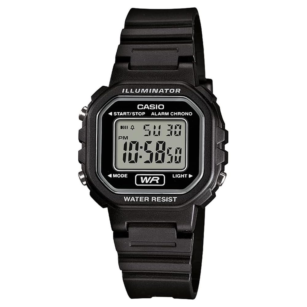 

Casio LA-20WH-1A Цифровые часы Черные для Женщин Девочек Детей Водонепроницаемые Легкие
