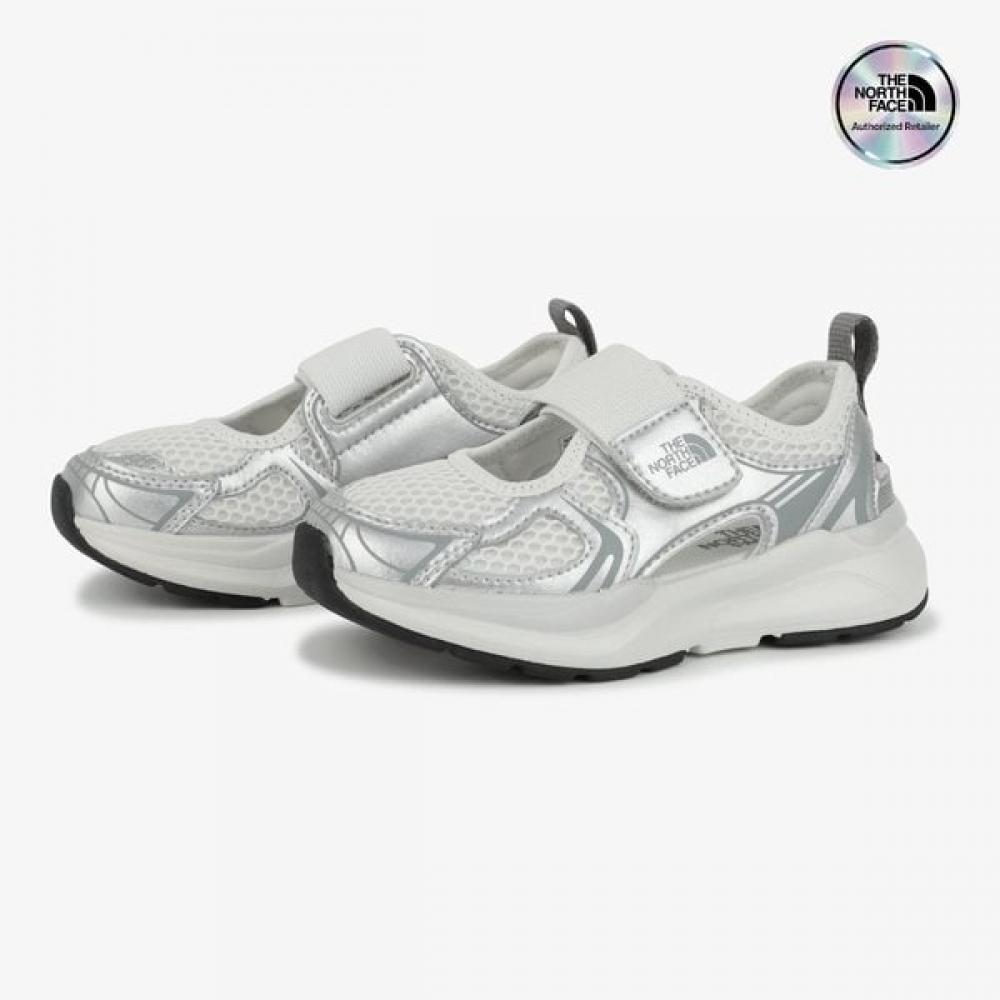 The North Face Kids Solid Sandal Silver Ns82s88v