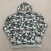 European and American autumn and winter classic fashion hooded long sleeved camouflage handsome front and back casual hoodie men