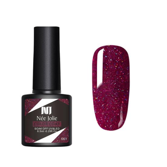 8.5ml Nail Art Gel Varnish Long Lasting No Odor Delicate UV Color Soak Off Enamel for Salon