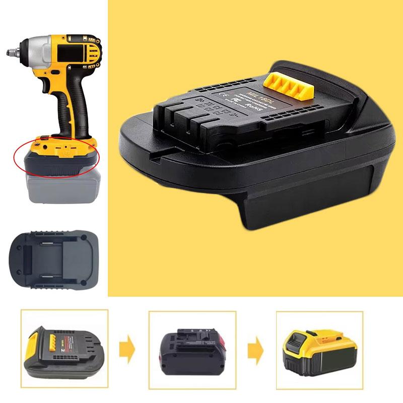 Battery Converter Adapter For Milwaukee/Dewalt/Makita/Bosch 18V 20V Li-ion Battery Power Tool Adapter Conversion Tool