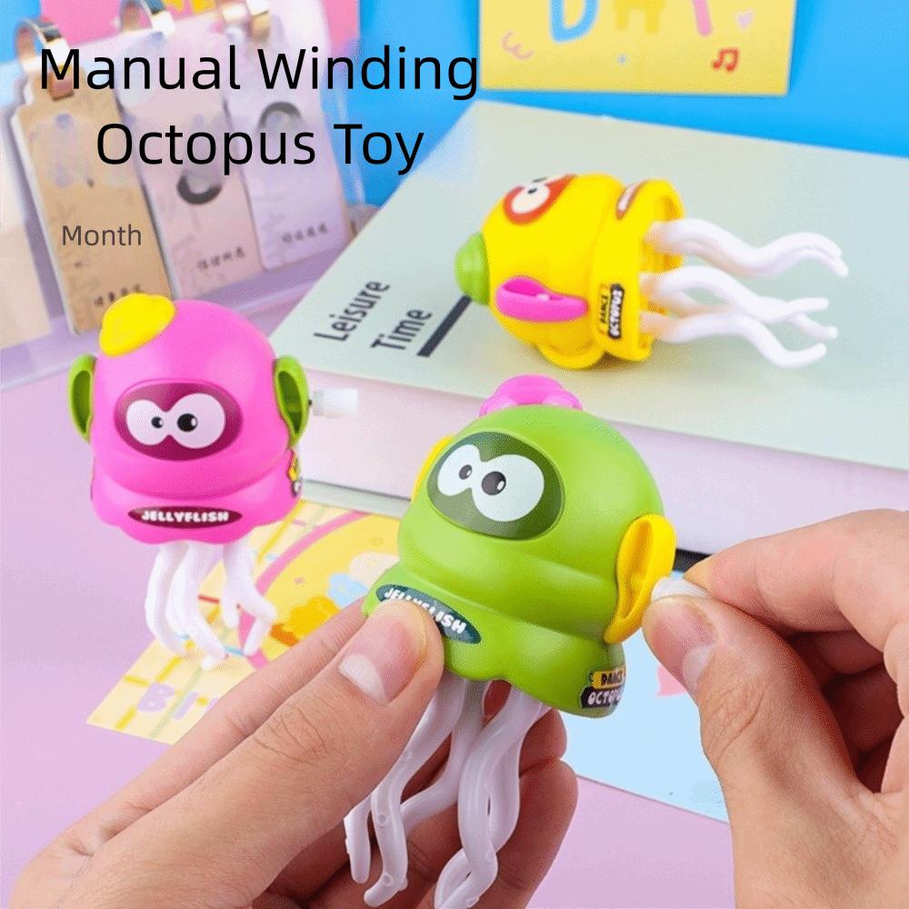 Crawling Dancing Auto-Dance Octopus Toys Clockwork Smart Tentacle Explorer  Children's Gift