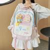 Backpack Cartoon Pattern Student Large Capacity Schoolbag Outdoor Bag Travel