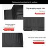 BYD Yuan UP Atto2 RHD Floor Mats: TPE Waterproof Eco-Friendly Trunk & Backrest Mats for 25-Year-Old Models