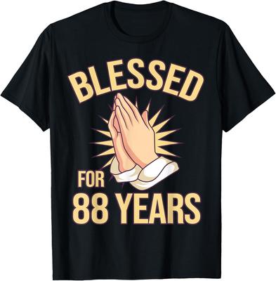 Blessed For 88 Years - 88th Birthday Christian T-Shirt