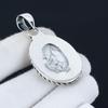 Howlith Edelstein Handgefertigt 925 Sterling Silber Schmuck Anhänger, Natürlicher Howlith, Weihnachtsgeschenk für Sie Schmuck für Besondere Anlässe