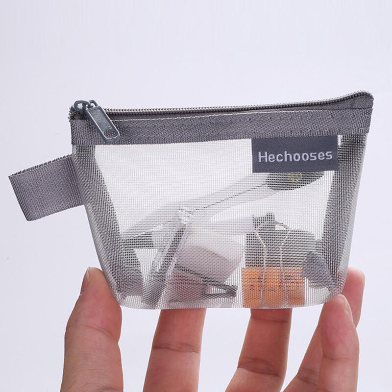 Artfield Mini Triangle Mesh Pouch