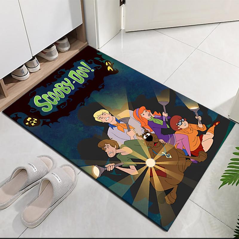 Scooby-Doo Printed Carpetrugfor Office Chair Living Room Bedroom Kitchen Room Decor Gifts