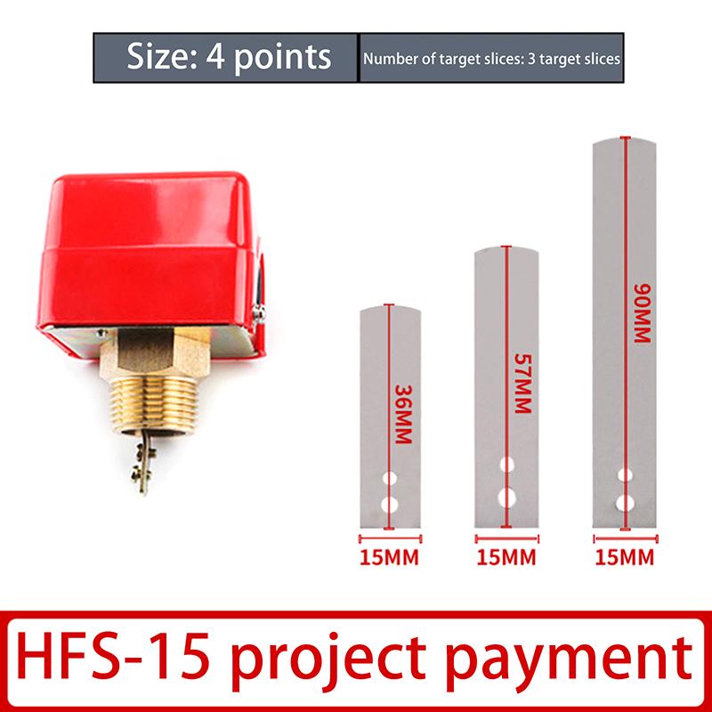 Red Stainless Steel Seal Flow Meter, Reliable Water Flow Sensor Switch Tool