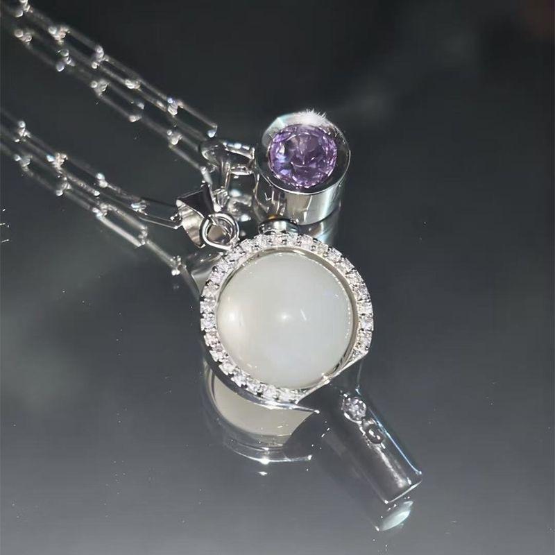 

BTS Lightstick ARMY Bomb Necklace, Purple Pendant, Bangtan Boys Inspired Necklace for Fans 2
