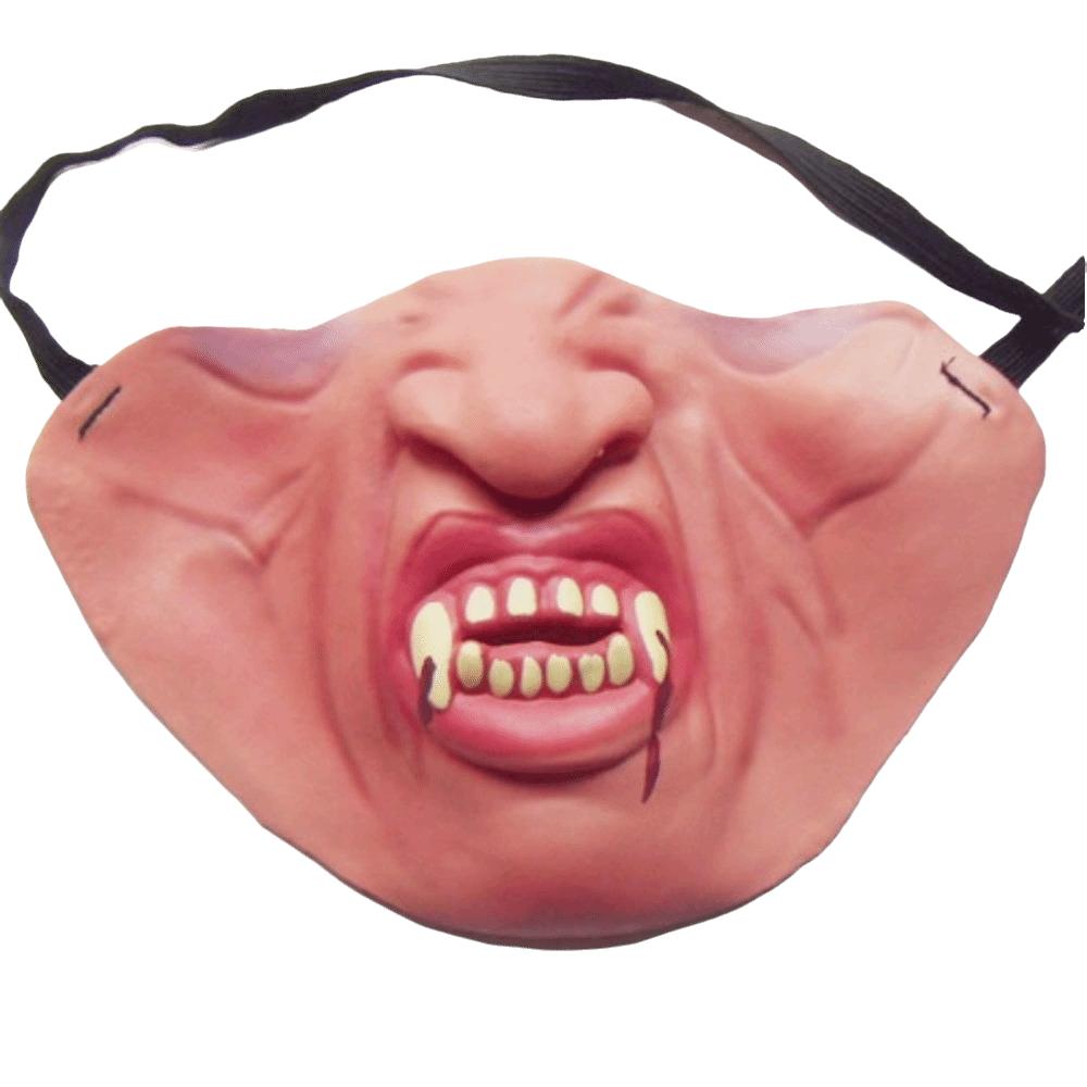 Anti-Bite Smiling Teeth Pet Muzzle Anti-Scavenge Grinning Dog Mask  Dog Cross Dressing