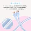 Pixio Ultra HDMI Pastel Blue HDMI HDR Nylon Light Blue High-Speed Cable, 2m, (PXH212BBL), 2.1B, 8K/60Hz, 4K/120Hz, Compatible, Mesh,