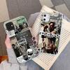 Rock Band The N-Neighbourhood Phone Case For IPhone 14 11 12 13 Mini Pro Xs Max 8 7 6 6S Plus X XR Solid Candy Color Case
